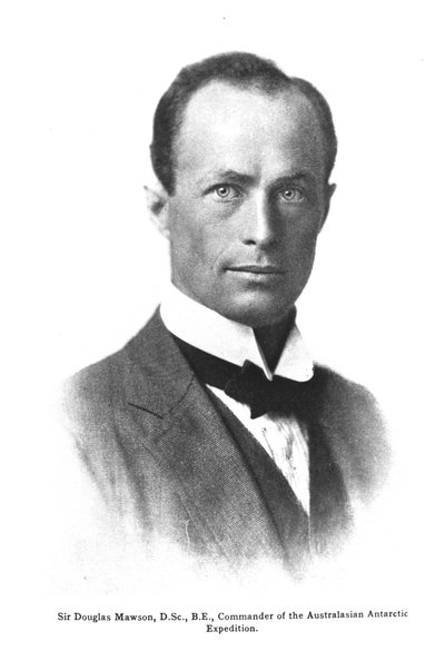 Portrait of Sir Douglas Mawson by English School
